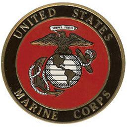 MARINE CORPS Color Medallion